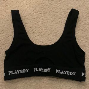 Playboy peekaboo bralette